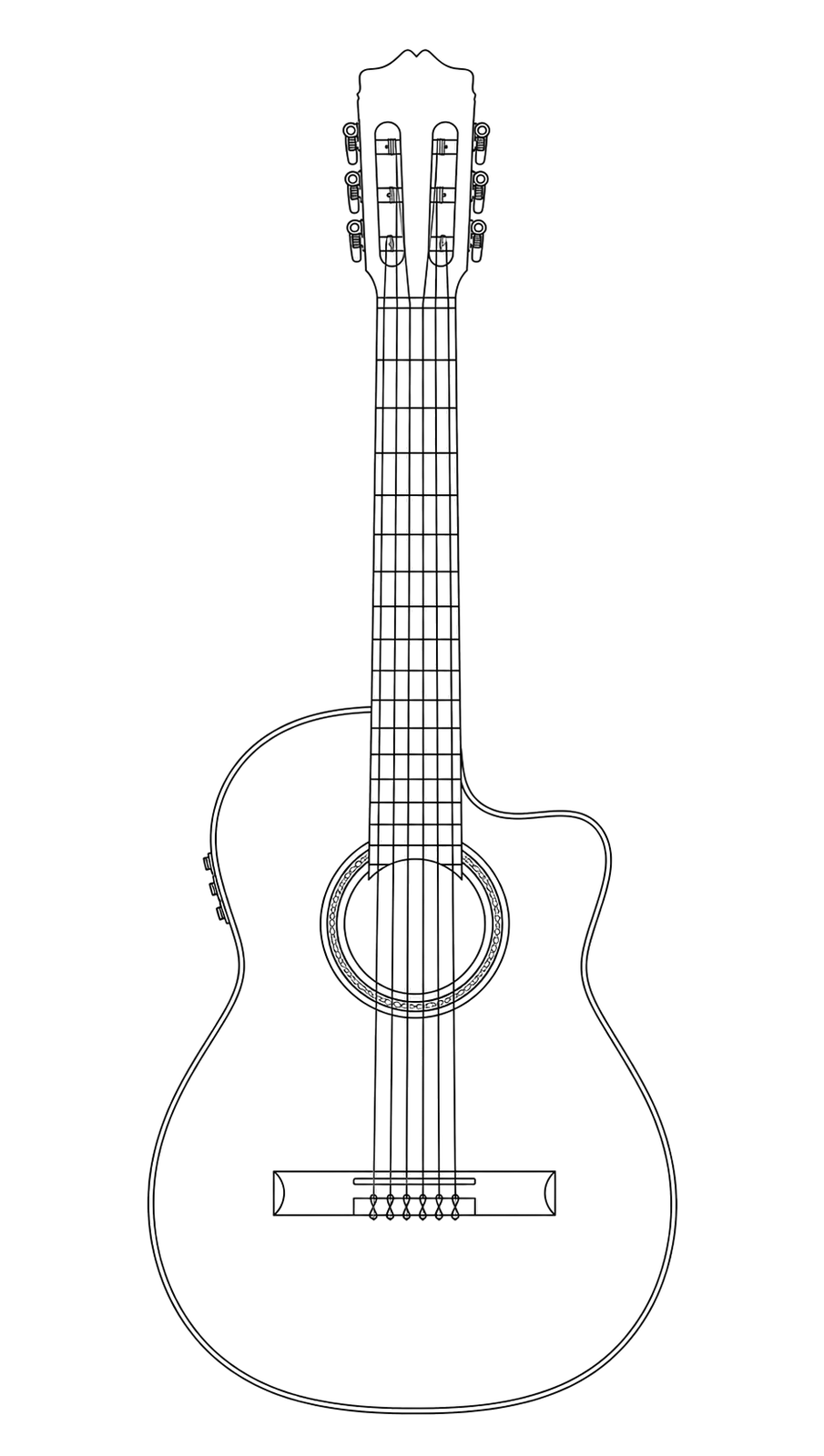 Technical line drawing of Córdoba GK Studio