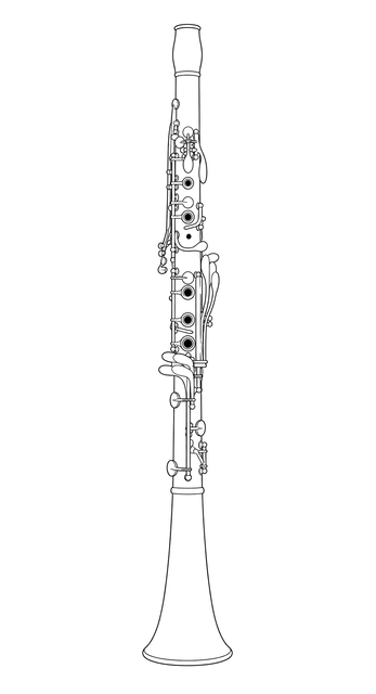 Technical line drawing of Backun MoBa