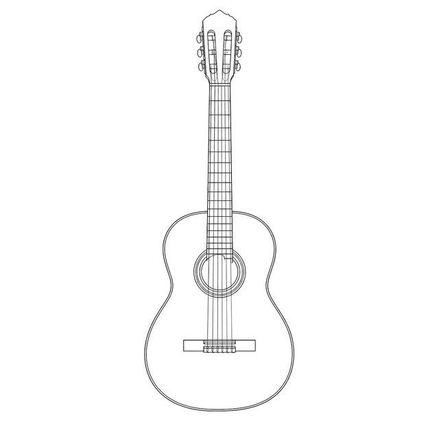 Technical line drawing of Alhambra Línea Profesional