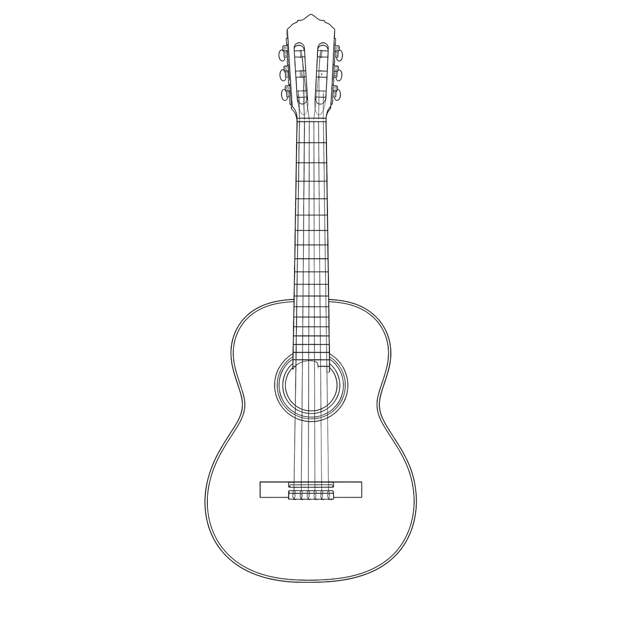 Technical line drawing of Alhambra Línea Profesional