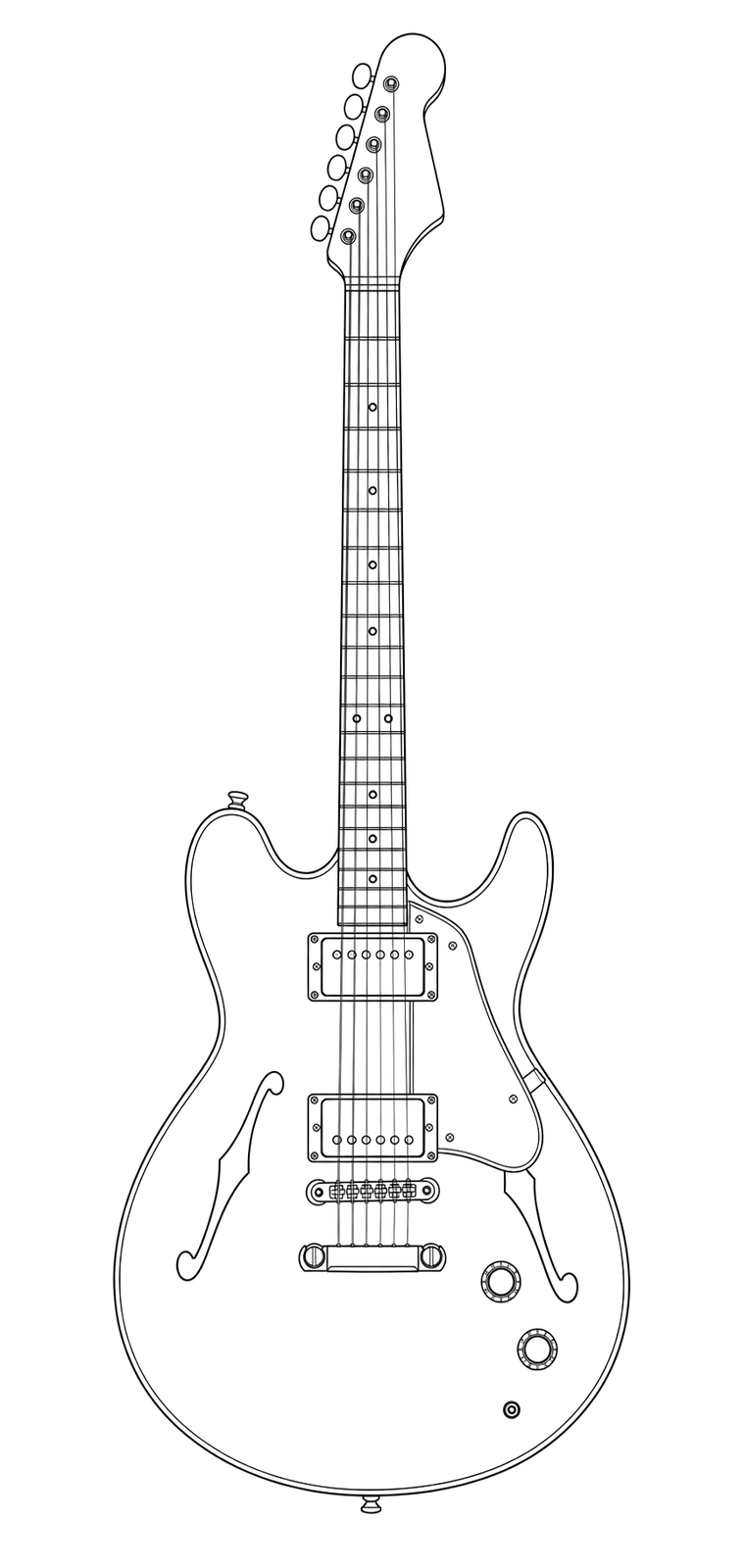 Technical line drawing of Fano Alt de Facto GF6