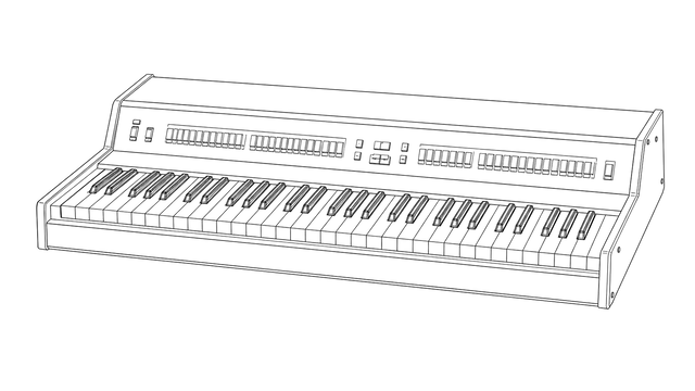 Technical line drawing of ARP Omni