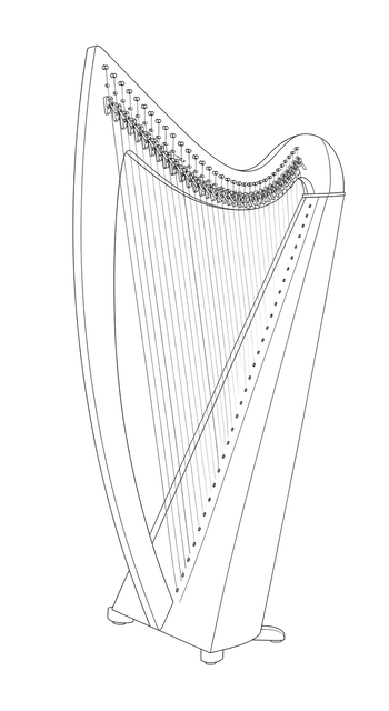 Technical line drawing of Camac Ulysse