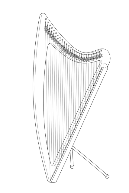 Technical line drawing of Camac DHC Blue Light