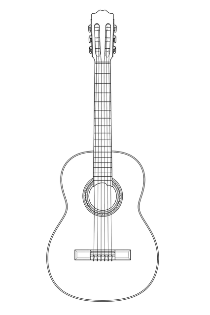 Technical line drawing of Córdoba C3M