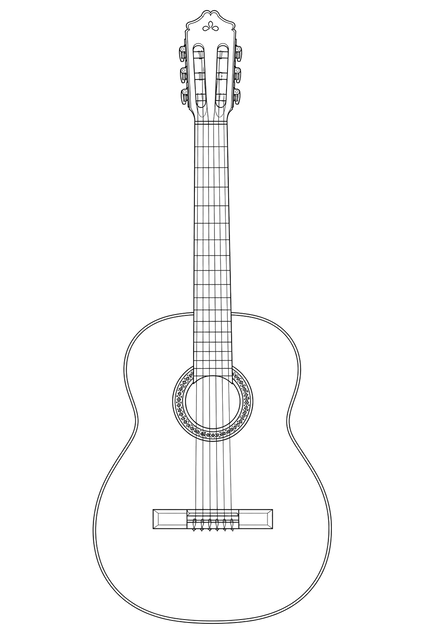 Technical line drawing of Córdoba C12 CD