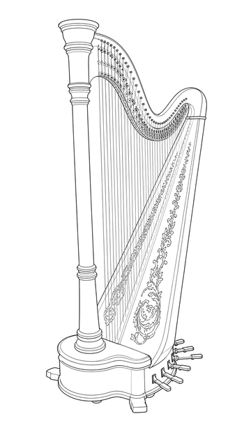Technical line drawing of Venus Millennium