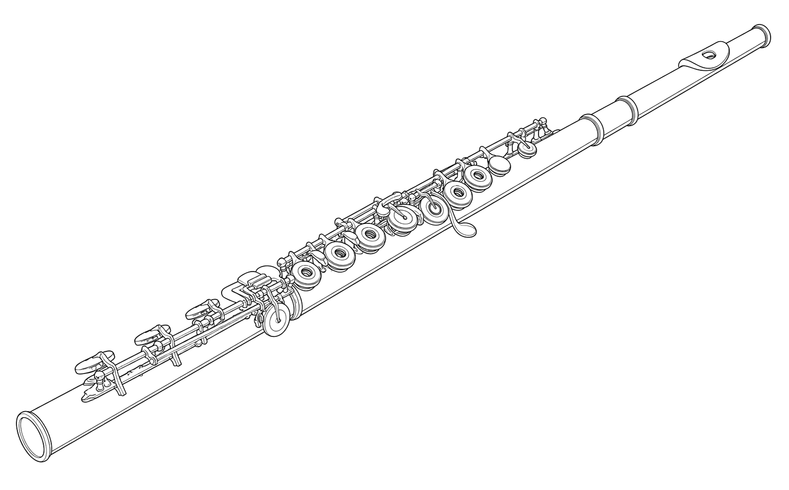 Technical line drawing of Altus 1307