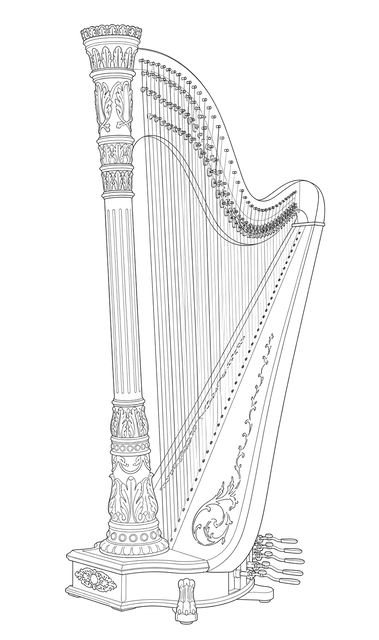 Technical line drawing of Camac Trianon 47