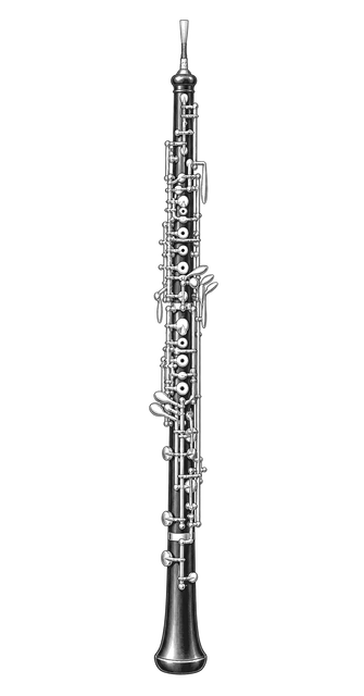 Technical line drawing of F. Lorée Royal