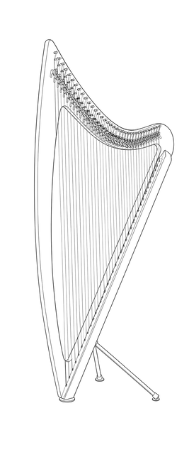 Technical line drawing of Camac DHC 36 Blue Light