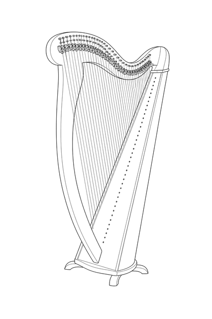 Technical line drawing of Camac Mélusine