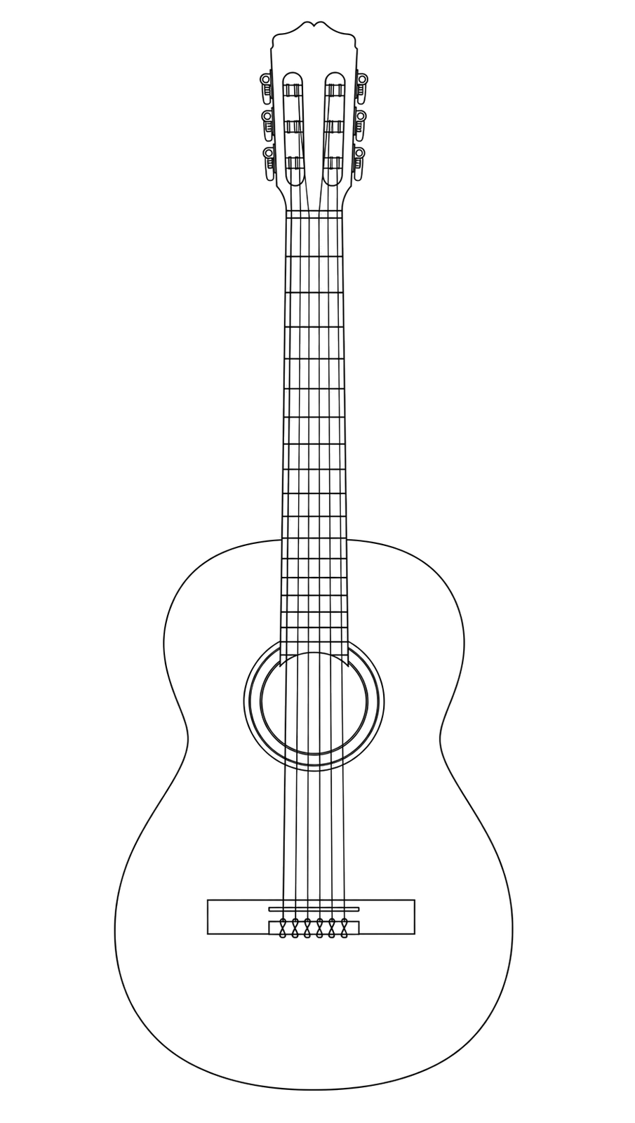 Technical line drawing of Córdoba C7 CD