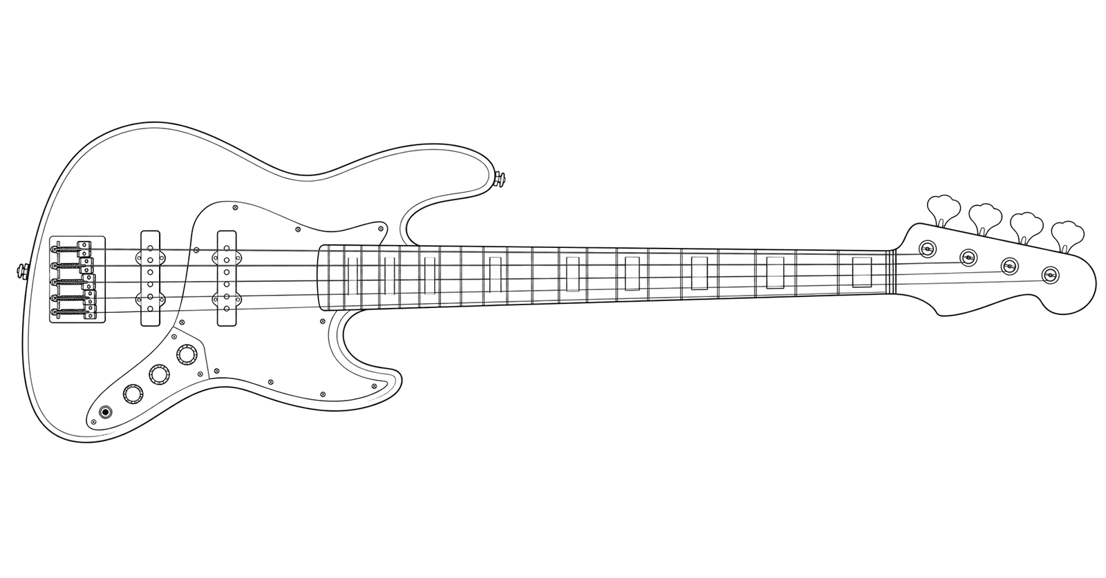 Technical line drawing of Sandberg California T Series