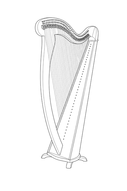 Technical line drawing of Camac Mélusine