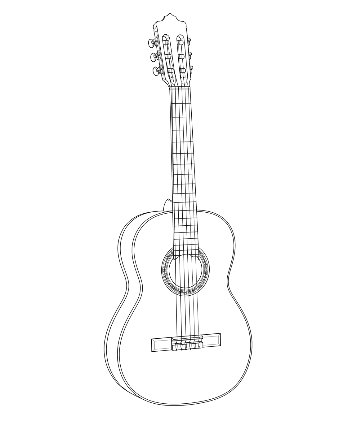 Technical line drawing of Alhambra 2 C