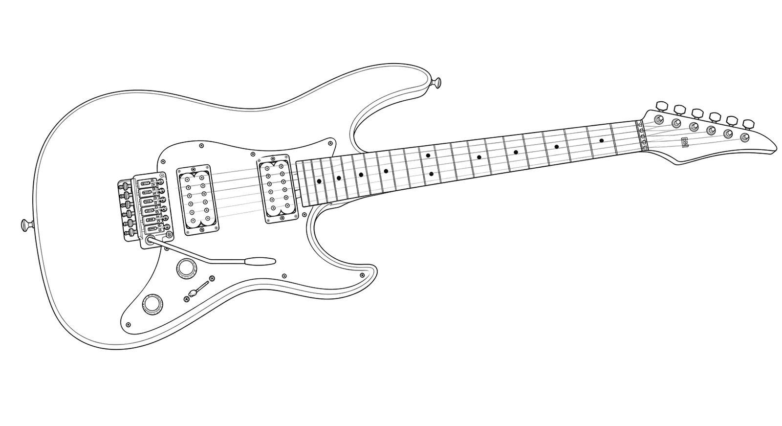 Technical line drawing of Anderson Guardian Angel