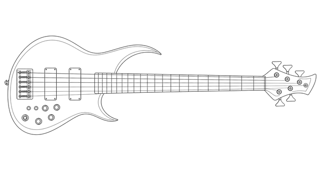 Technical line drawing of Meridian Aural II