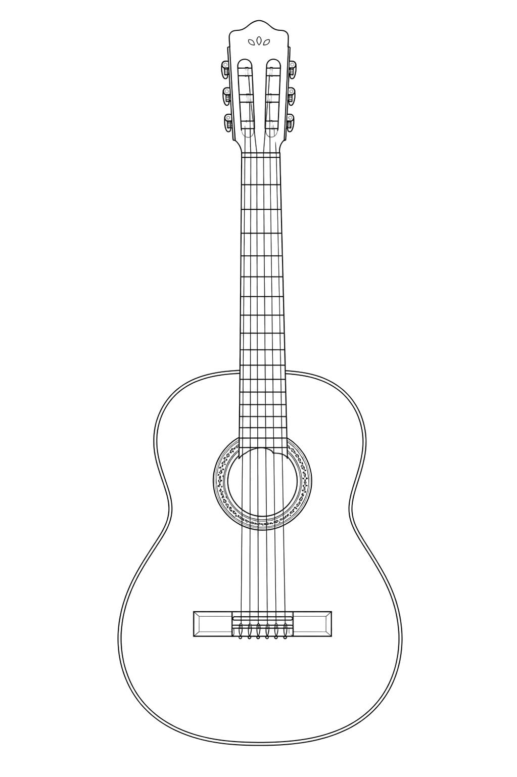 Technical line drawing of Córdoba C1 Matiz Pale Sky