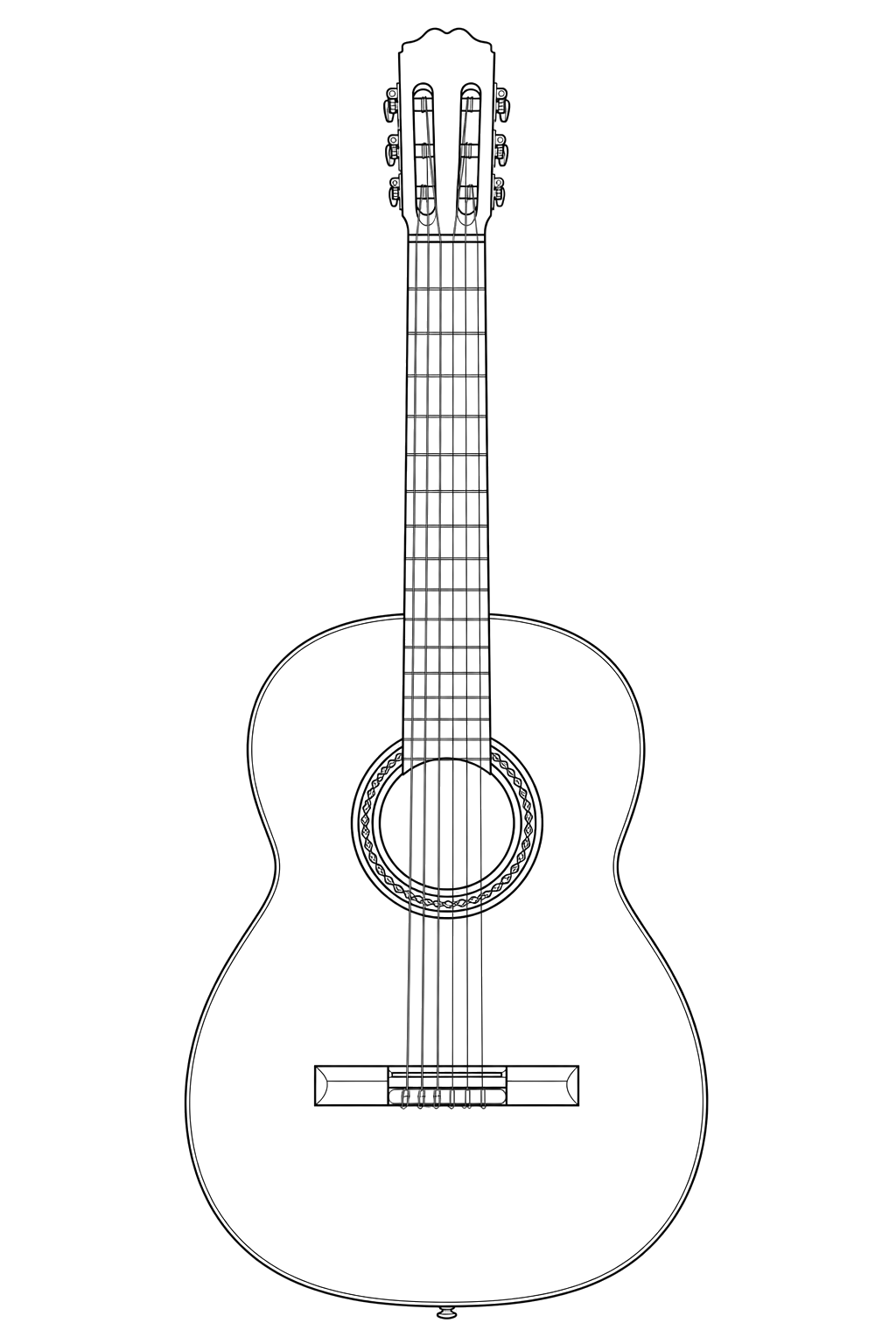 Technical line drawing of Córdoba C12 SP