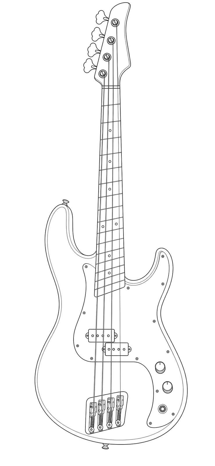 Technical line drawing of Dingwall Super P