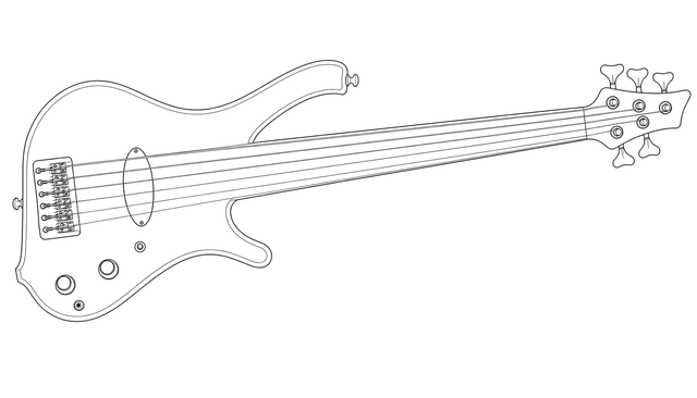 Technical line drawing of Marleaux Diva