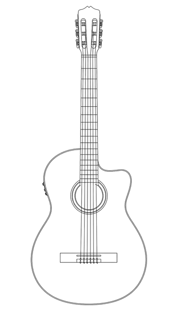 Technical line drawing of Córdoba C5-CE
