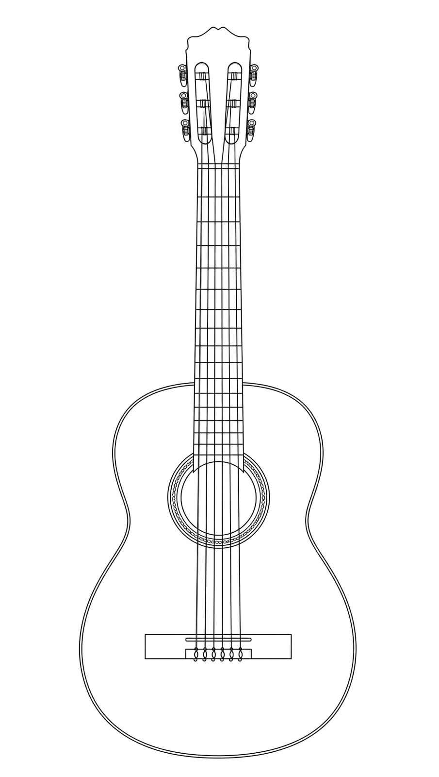 Technical line drawing of Córdoba F7 Flamenco