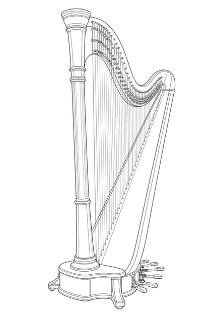Technical line drawing of Aoyama Orpheus 47A
