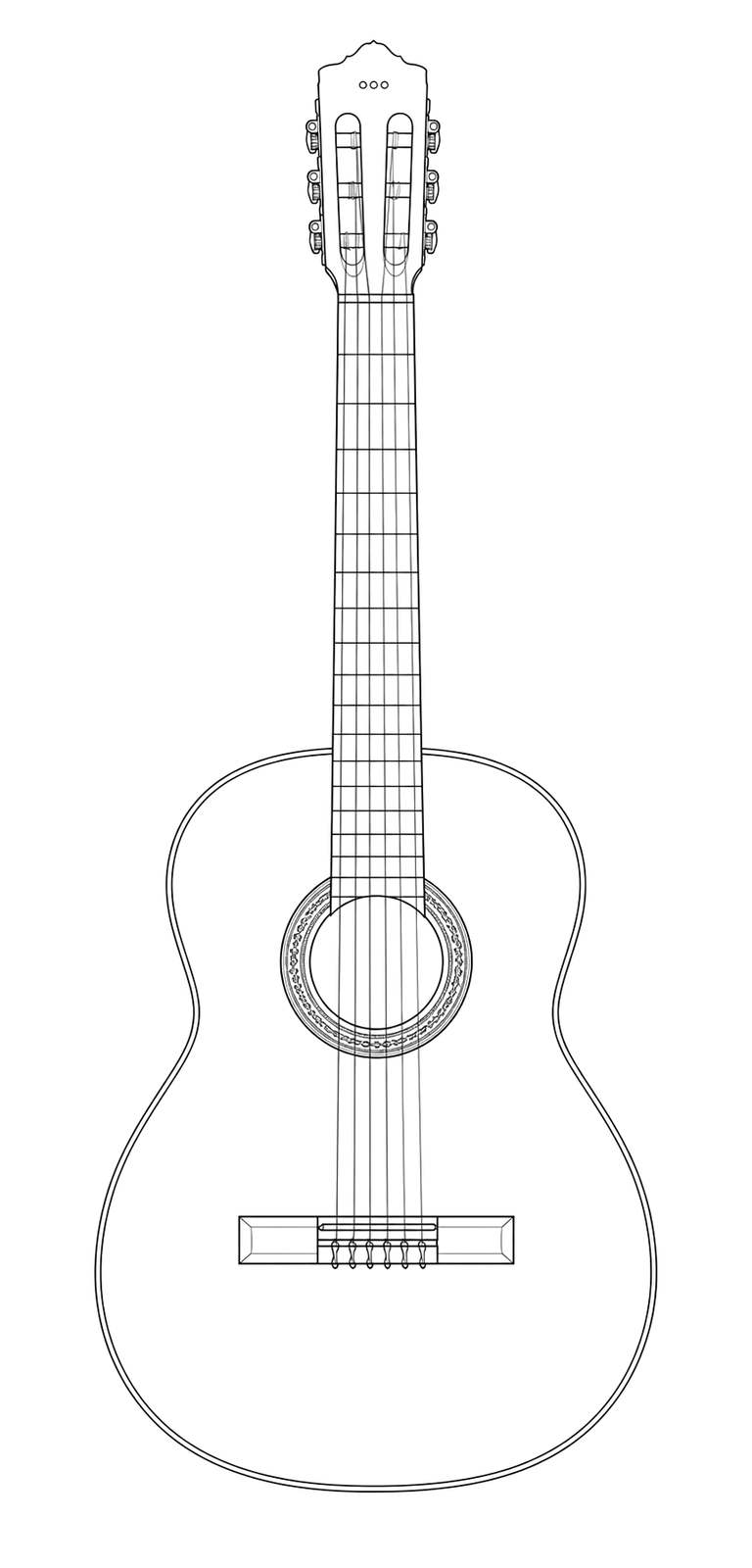 Technical line drawing of Córdoba C1 Matiz Aqua