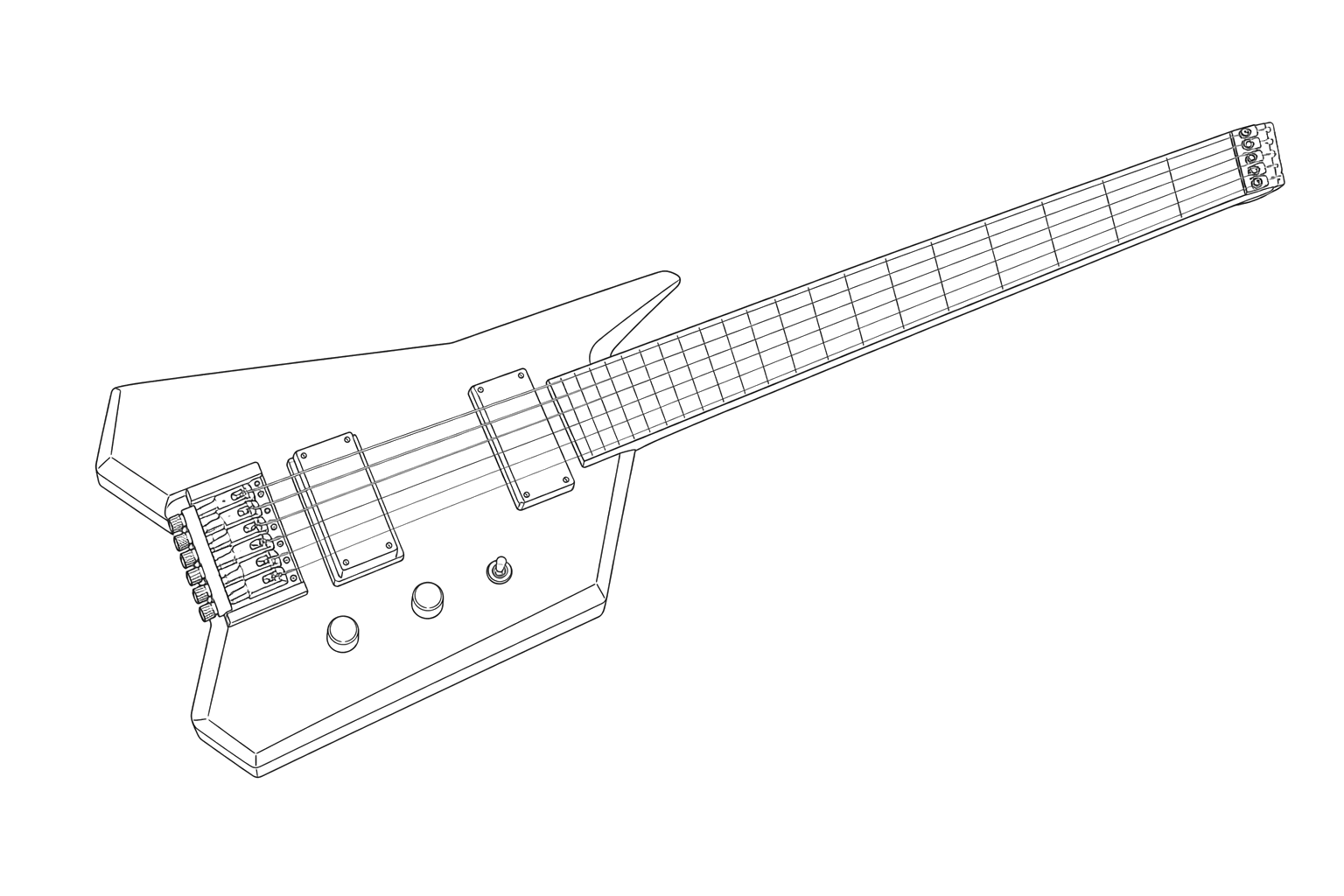 Technical line drawing of Bond Electraglide