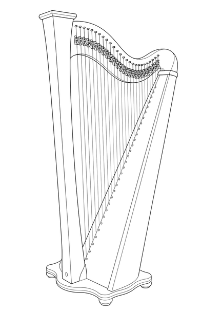 Technical line drawing of Teifi Telor