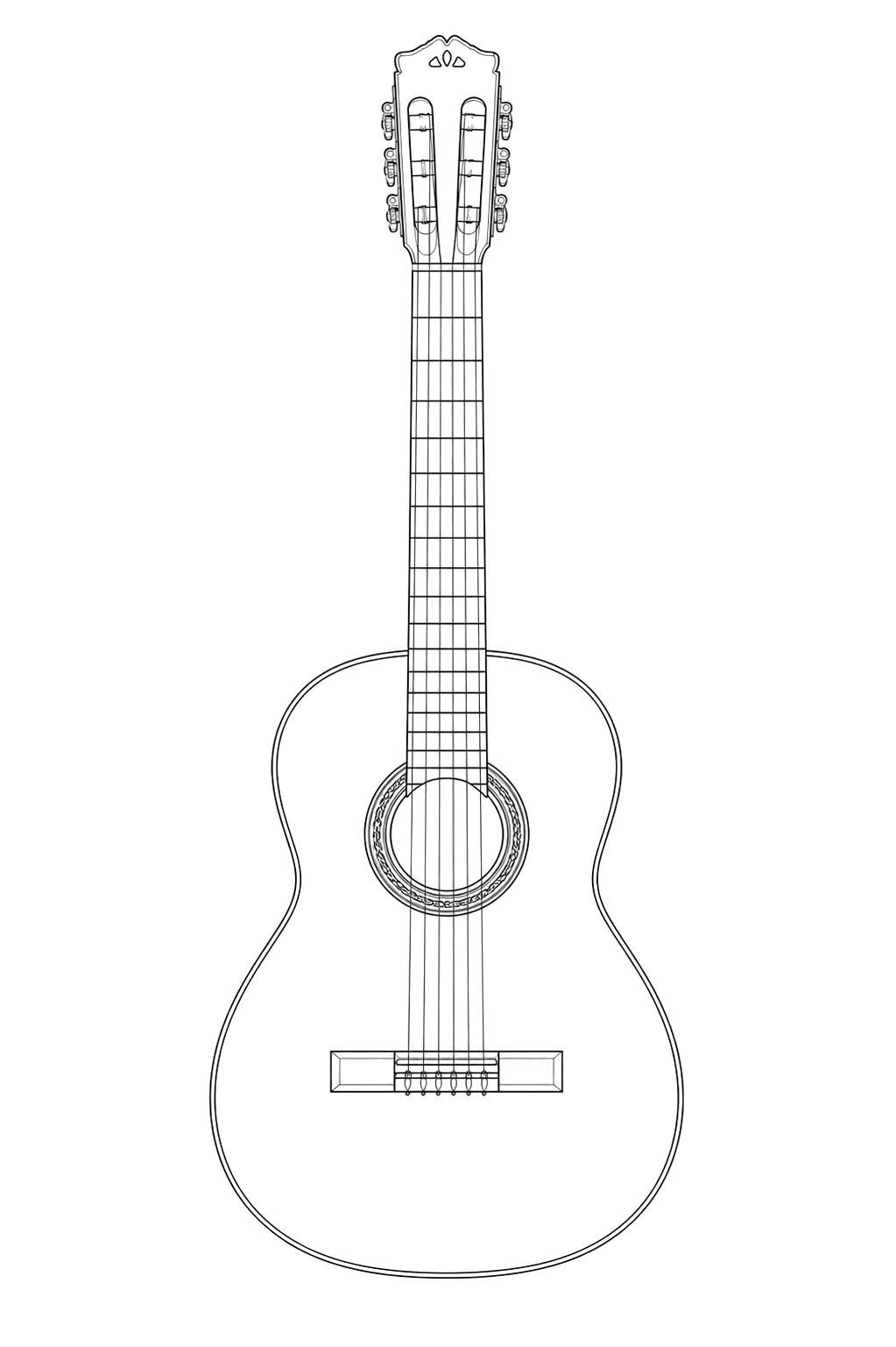 Technical line drawing of Córdoba C10 SP