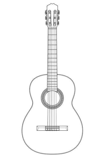 Technical line drawing of Córdoba C10 CD