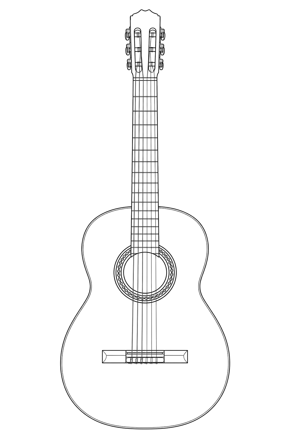 Technical line drawing of Córdoba C10 CD
