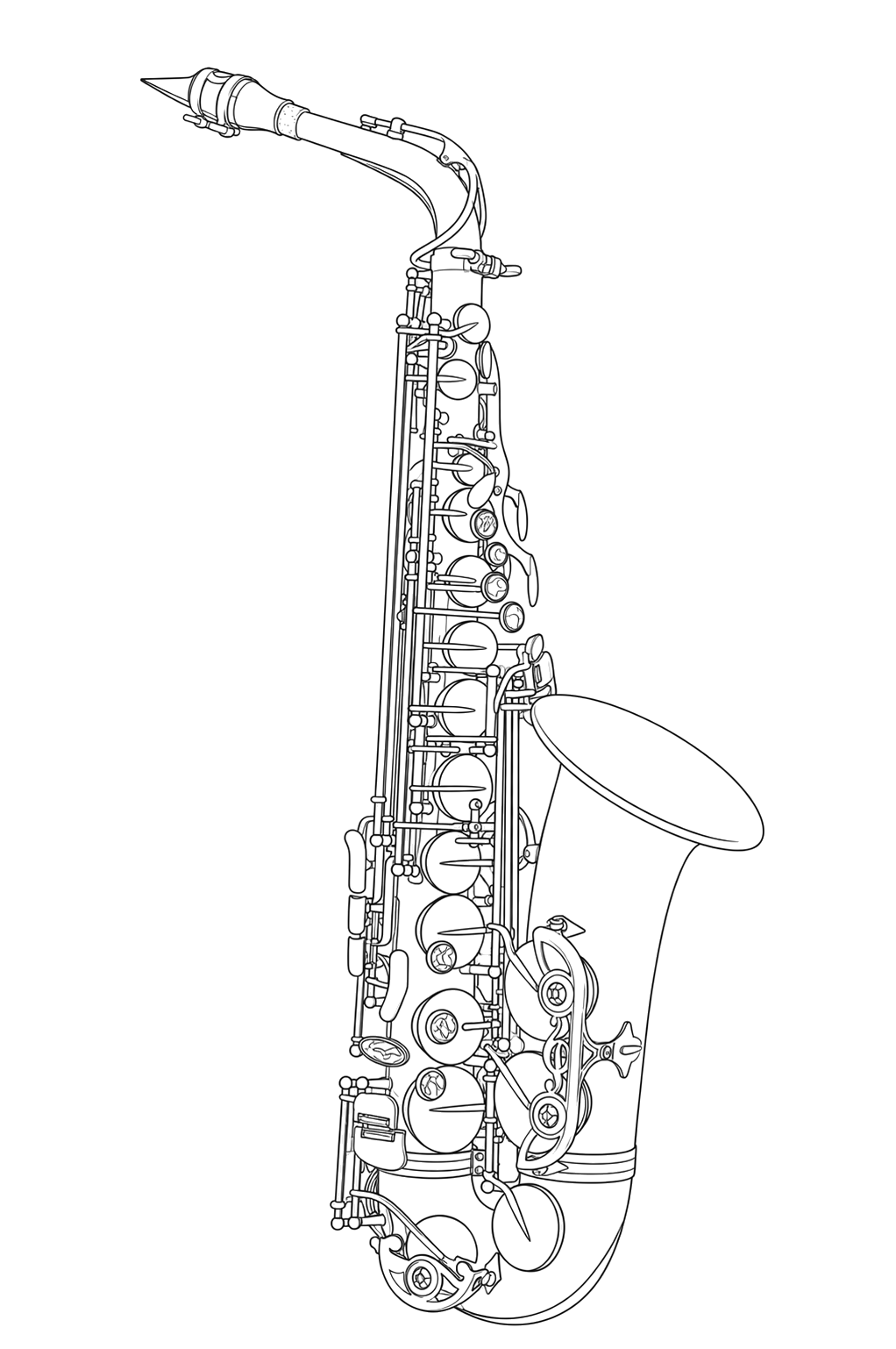 Technical line drawing of P. Mauriat PMXA-67R