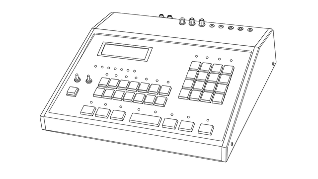 Technical line drawing of EDP Spider