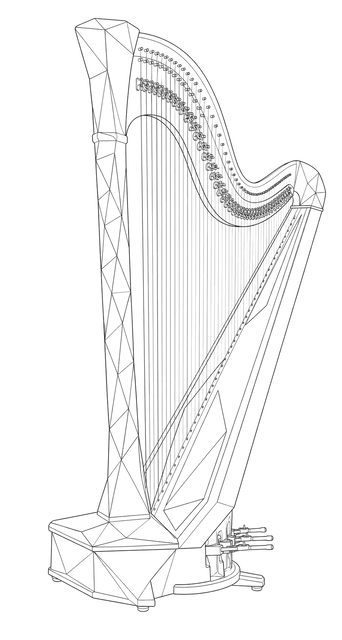 Technical line drawing of Camac Jubilé