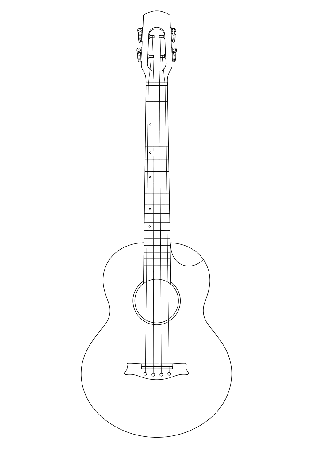Technical line drawing of Flight Fireball EQ-A Baritone