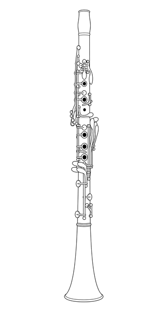 Technical line drawing of Backun Q Series