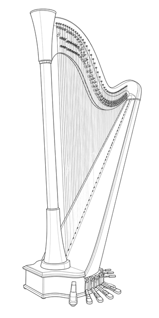 Technical line drawing of Camac The Blue 47