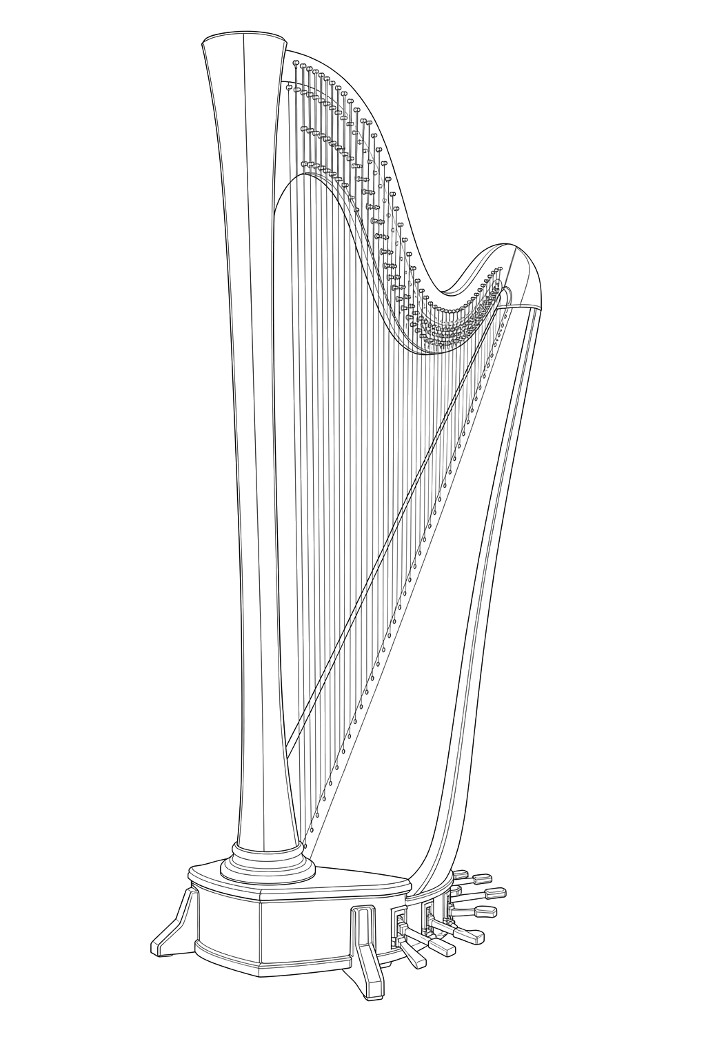 Technical line drawing of Aoyama Amphion 47M