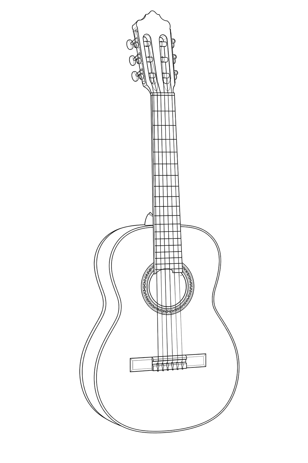 Technical line drawing of Alhambra 5P