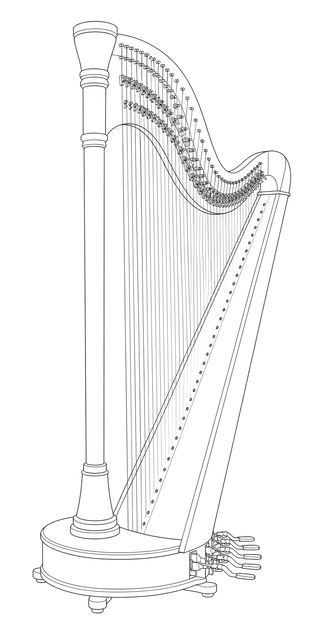 Technical line drawing of Camac Schola