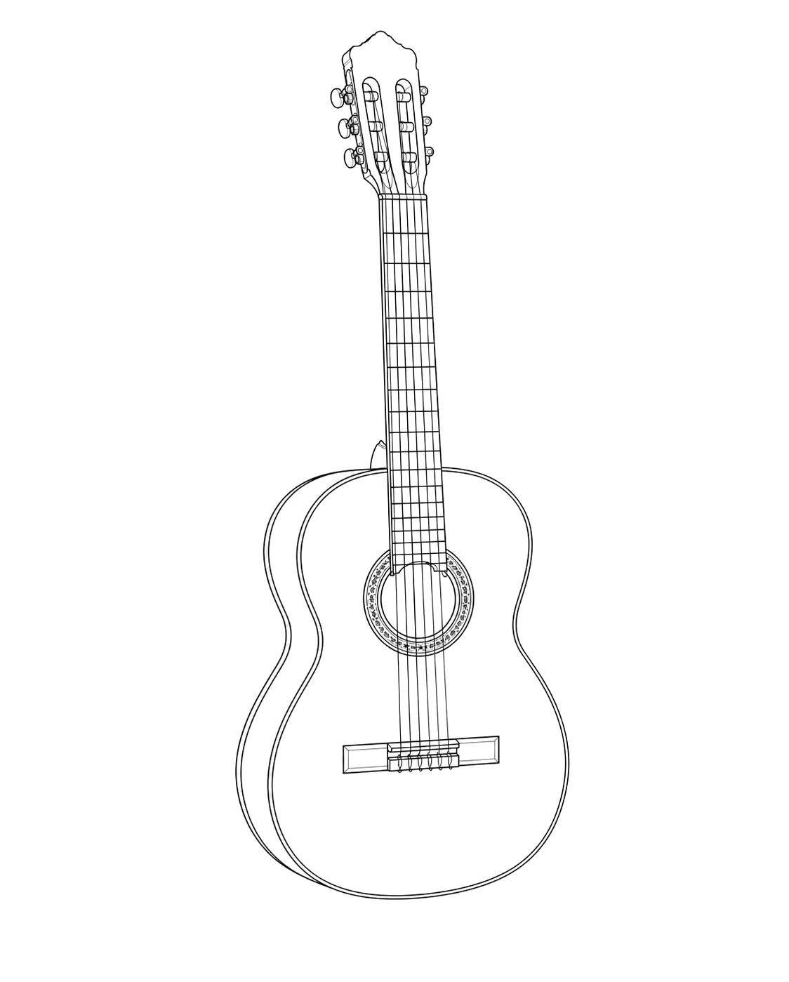 Technical line drawing of Alhambra 4P