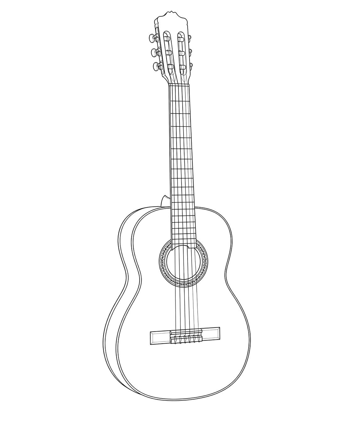 Technical line drawing of Alhambra 1 C HT (Hybrid Terra)