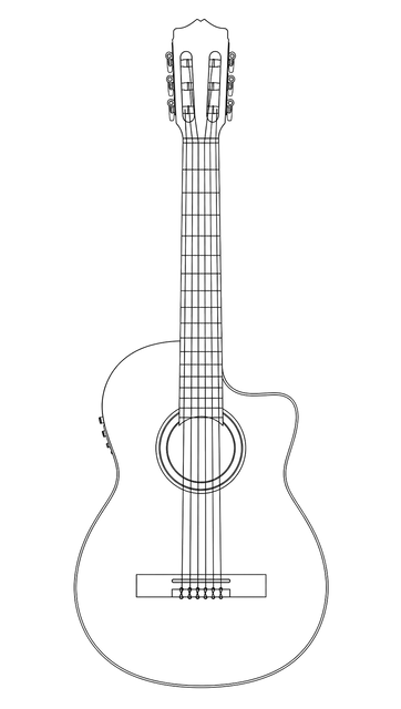 Technical line drawing of Córdoba C7-CE CD