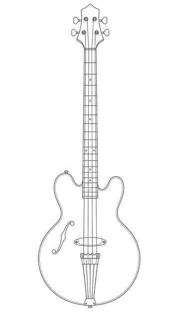 Technical line drawing of Ritter Cora